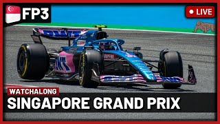 F1 Live  Singapore GP Free Practice 3 Watchalong  Live timings  Commentary [upl. by Senecal]