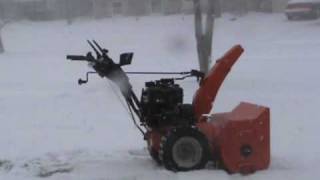 Ariens Snow Blower Cold Start [upl. by Hal]