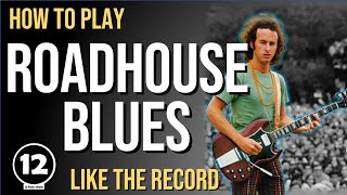 Roadhouse Blues  The Doors  Guitar Lesson [upl. by Derina23]