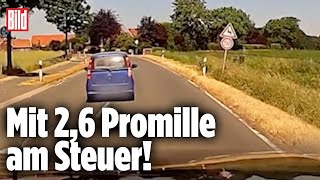 AutoHeld stoppt SuffFahrer  Dashcam filmt alles [upl. by Kaitlynn732]