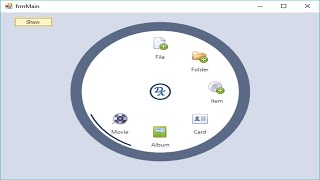 DevExpress Tutorial  Radial Menu  FoxLearn [upl. by Lennard]
