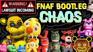 The Absolute CHAOS of NEW FNAF BOOTLEGS  Illegal Five Nights at Freddys Merch [upl. by Osy]