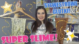 ⭐️ SUPER SLIME 3  SYLWESTROWE SUKIENKI Z GLUTKÓW 🌟 [upl. by Liatrice]