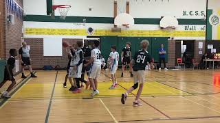 U14  Warriors vs Simcoe Evolution highlights [upl. by Hennebery]