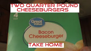 Great Value Burgers From Walmart Under 5 [upl. by Ahtenak80]