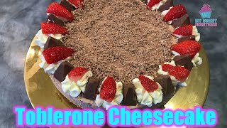 Toblerone Cheesecake  mysweetambitions [upl. by Niela]