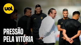 CORINTHIANS VIVE DIAS DE PRESSÃO ANTES DO JOGO DECISIVO CONTRA O REMO PELA COPA DO BRASIL [upl. by Nakeber326]