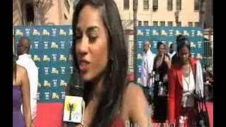 BET AWARDS 2008  Live From The Red Carpet Sharon Carpenter [upl. by Adair97]