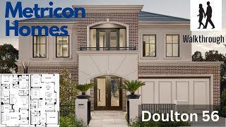 Metricon Homes Doulton 56 Display Walkthrough [upl. by Emelia]