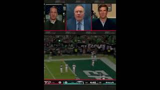 Bill breaking down this Saquon moment on the ManningCast 🤝 shorts [upl. by Jutta]