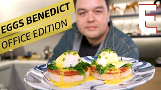 The Eggs Benedict Recipe So Easy You Can Make It In Your Office — You Can Do This [upl. by Lazaro]