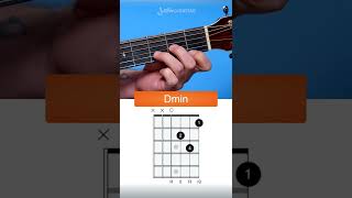 How to play the Dm Chord on Guitar beginner tips Shorts [upl. by Hightower]