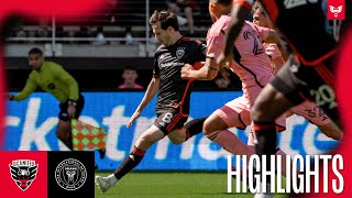 DC United vs Inter Miami CF  HIGHLIGHTS  MLS 2024 [upl. by Amoritta]