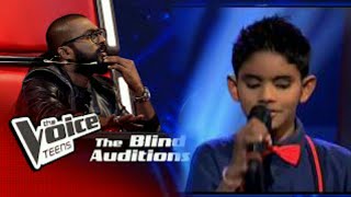 Adeepa Indrajith  Veedi Kone Mawatha Addara වීදි කොණේ Blind Auditions The Voice Teens Sri Lanka [upl. by Chaiken]