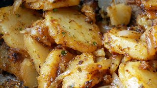 Were Having Skillet Potatoes and Onions for Breakfast  How to make Skillet Potatoes [upl. by Oriole]