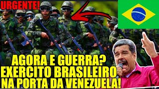 AGORA E GUERRA EXERCITO BRASILEIRO E AMERICANO NA PORTA DA VENEZUELA [upl. by Aenotna]