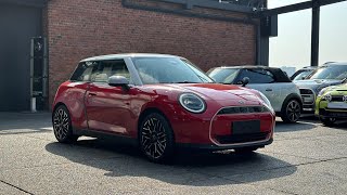 MINI Cooper Electric New Model J01 in Chilli Red Quick Review Indonesia [upl. by Kozloski158]