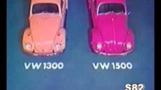 PROPAGANDA COMERCIAL VW FUSCA 1300 1500 VOLKSWAGEN BEETLE ANOS 70 BRASIL BRAZIL SUPER GARRA [upl. by Azeel]