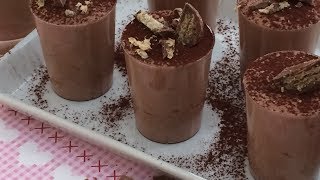 easy chocolate ganache mousse  How to use leftover ganache  ganache recipes [upl. by Gridley590]