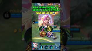 81 Winrate Estes  Estes Support terbaik  Full Build Global 3 Estes  MLBBtopglobalmlbbestes [upl. by Anahahs793]