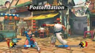 Street Fighter 4 PC rendering modes [upl. by Ennayhc379]