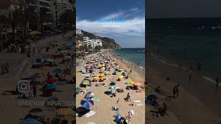 Sesimbra Beach sesimbra sesimbrabeach setúbal setubal portugallovers bestbeaches portugal [upl. by Jadd]