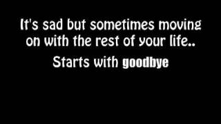 Starts with goodbye Carrie Underwood Lyrics [upl. by Liddy784]