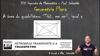 RACIOCÍNIO LÓGICO  CESGRANRIO  Em um Retângulo de Lados PQ  12 cm [upl. by Mapel]