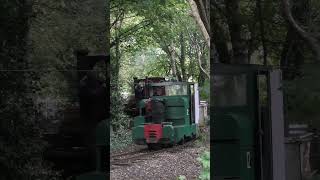 Pilkington Bros Motor Rail 60HP works no 11258 of 1964 in the woods westlancsrail railway train [upl. by Yaner]