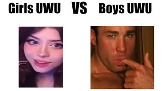 Girls UWU VS Boys UWU [upl. by Ardel204]