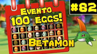 100 eggs  82 Betamon  Digimon Masters Online [upl. by Goles17]