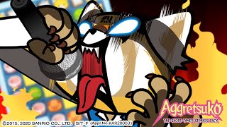 Retsuko Aggretsuko Puzzle Game skill usage video  Season 3 [upl. by Nrol]