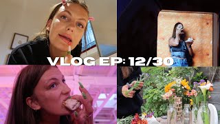 VLOG EP 1230 farmers market makeup routine n taco bell event [upl. by Newhall]