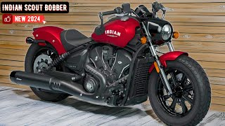 2024 INDIAN SCOUT BOBBER Made in America With Rare and Unmatched Style [upl. by Breban]