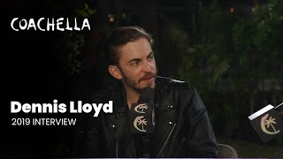 Coachella 2019 Week 1 Dennis Lloyd Interview [upl. by Oramug]