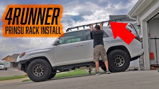 4Runner NonDrilling Prinsu Roof Rack  DETAILED INSTALL 5th gen 4Runner [upl. by Mita]