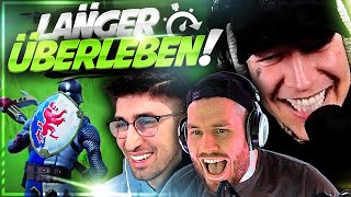 LÄNGER ÜBERLEBEN Challenge um 500€ 😱 mit Steeli StandartSkill  Fortnite  SpontanaBlack [upl. by Arikahs146]