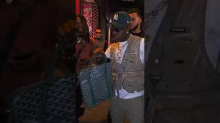 DABABY PULLS UP IN MANHATTANSHOWS FANS LUV [upl. by Ydnik]