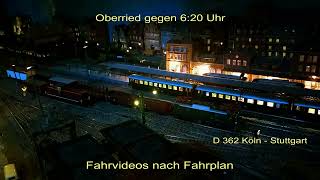 Fahrvideos nach Fahrplan in Oberried [upl. by Einad]