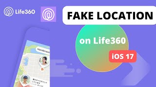 Fake Location on Life360 on an iPhone iOS 17 Full Compatible 2024 [upl. by Nazar]