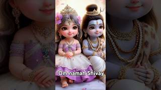 Kaun sa Mantra japu mein Bhagwan Tum Dharti per aao reels song cute sorts shiv shiv gaura [upl. by Lomasi]