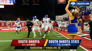 Football Highlights at South Dakota 10282023 [upl. by Kyred583]