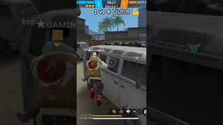 Cobra Mp40 1vs4 Clutch 💪🤙👑 [upl. by Anaidni162]