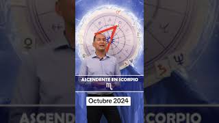 Escorpió Ascendente Octubre 2024 escorpio horoscopo transitosastrologicos astrologia [upl. by Amikat556]