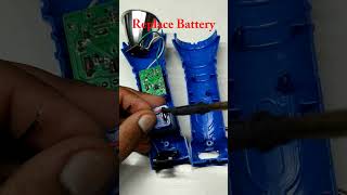 Eveready rechargeable led Torch Repair shorts short [upl. by Ynaoj]