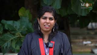 Alumni Spotlight  Ms Nivya Avanthika MCET DRMCET ALUMNISPOTLIGHT [upl. by Holt]