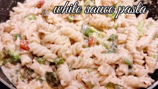 Creamy White Sauce Pasta recipeIndian style Pasta recipeanitas kitchen [upl. by Dagmar]