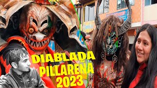 DIABLADA PILLAREÑA 2023 LA MEJOR FIESTA PILLARO TUNGURAHUA AÑO NUEVO ECUADOR [upl. by Notyard269]