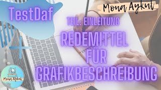 TestDaF Grafikbeschreibung  Teil1  Redemittel für die Einleitung [upl. by Riamu]