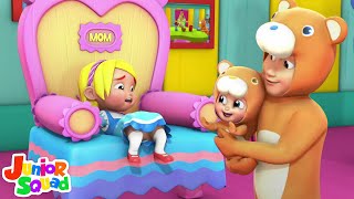 Goldilocks And The Three Bears  Fairy Tales for Baby  Kids Stories  StoryTime with Junior Squad [upl. by Denzil]